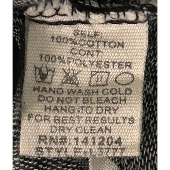 Hem & Thread Gingham Flannel Button Down Oversized Shirt Large - Picture 6 of 6